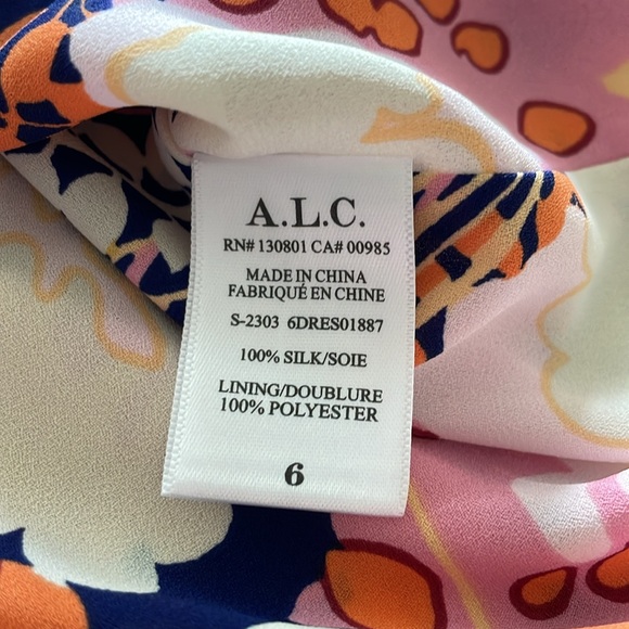 A.L.C. Courtney Silk Mini Dress NWT - Picture 10 of 10
